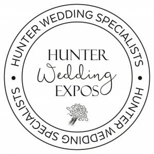 Hunter wedding expo specialists logo